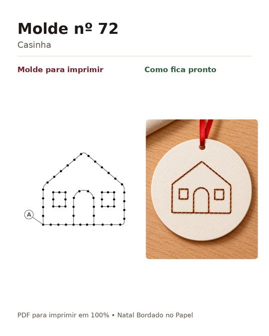 Molde nº 72, Casinha